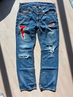 True Religion Patch Jeans